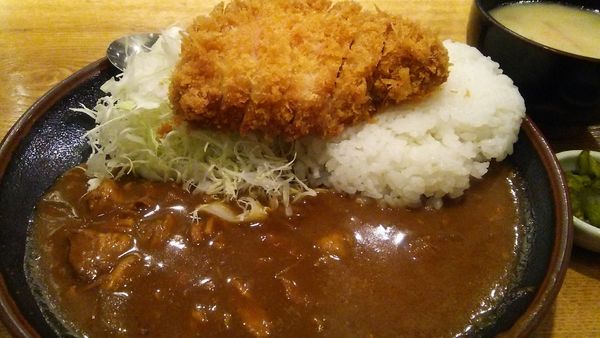 「かつカレー 1200円」@とんかつ 檍 日本橋店の写真