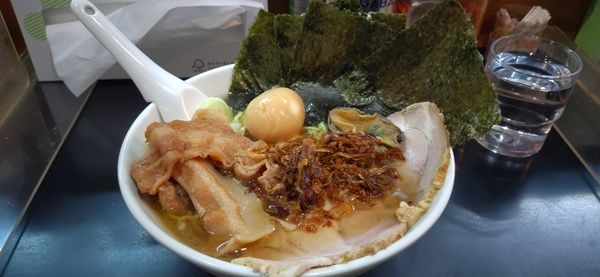 「上品SP（塩）、海苔トッピング」@一条流がんこ総本家分家四谷荒木町の写真