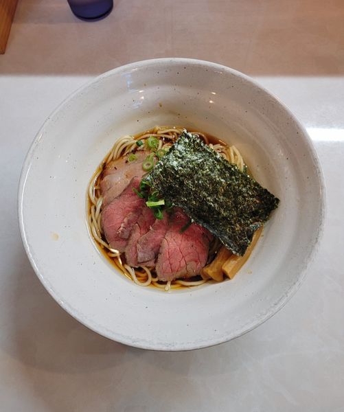 「【限定】和牛と天草大王の淡麗そば」@中華蕎麦 一無庵の写真