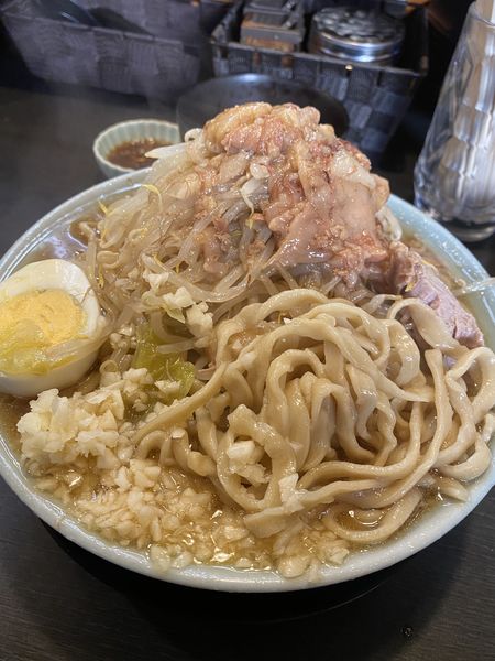 「ラーメン+脂増 1100+70」@自家製麺 No11の写真