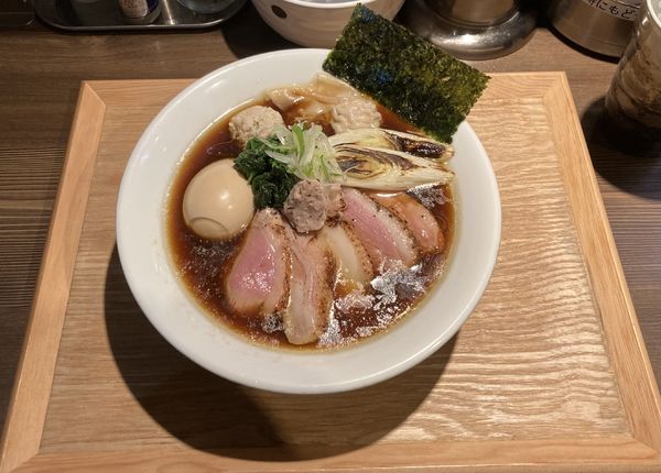 「特製鴨出汁中華蕎麦(醤油)」@鴨出汁中華蕎麦 麺屋yoshikiの写真