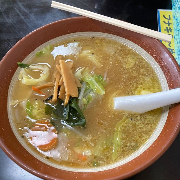 「味噌バター（750円）」@フナキらーめんの写真