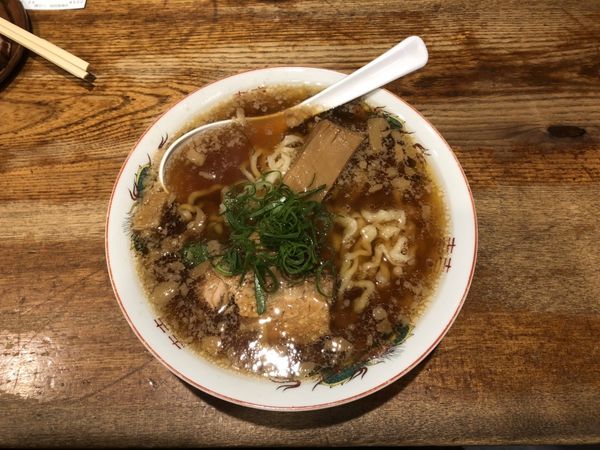 「限定：鶏と昆布の醤油ラーメン1500円」@渡なべの写真
