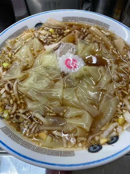 「ワンタンメン」@中華そば みたかの写真