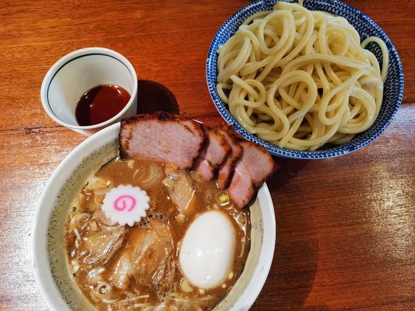 「チャーシューつけソバ＋味つけ玉子」@つけソバ いしいの写真