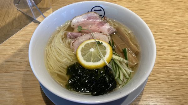 「夏期限定 冷やしイリコそば」@中華そば 二階堂の写真