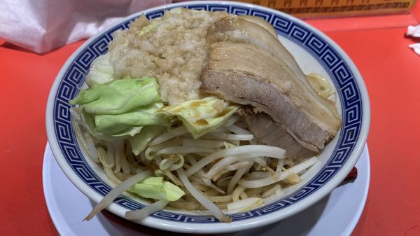 「なおじろう油そば」@新潟発祥ラーメンなおじ 上北沢店の写真