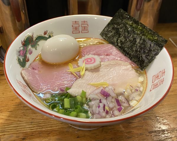 「2022年 年越しらーめん ¥1200 (塩で)」@麺庵 小島流の写真