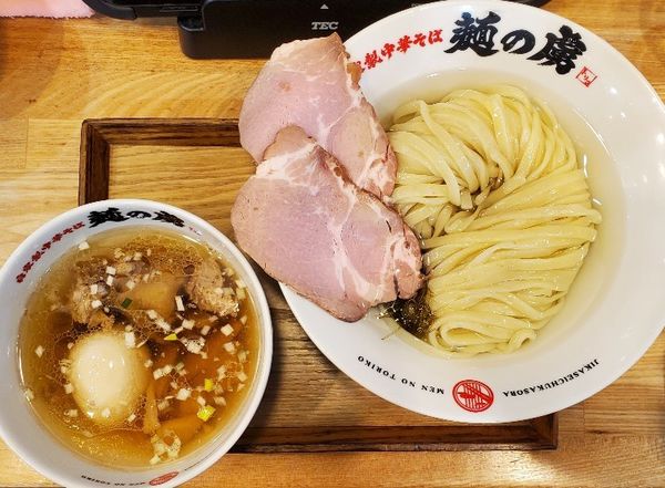 「昆布水つけ麺」@自家製中華そば 麺の虜の写真