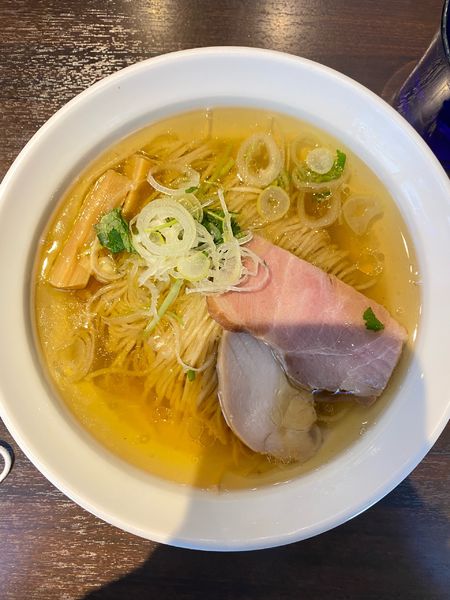「塩らーめん」@麺屋 彩音 ~Sign~の写真