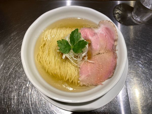 「塩らーめん」@成城青果の写真