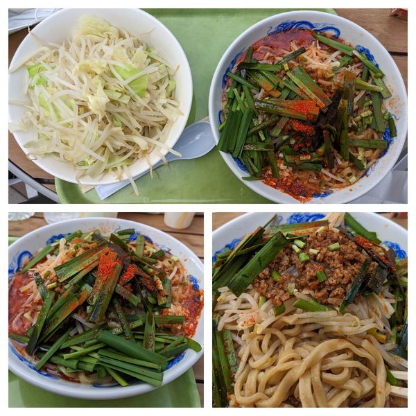 「【冬季限定】スタミナラーメン大盛り(野菜トリプル他全マシ)」@ジャンクガレッジ イオンレイクタウンmori店の写真