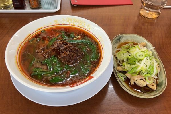 「台湾ラーメン ねぎもつ」@ラーメンばんだい 新鎌ケ谷店の写真
