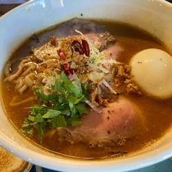 味噌ラーメン　味玉付