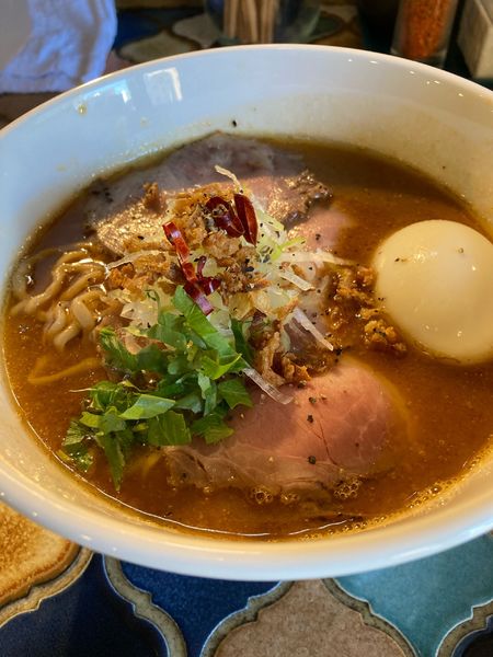 「味噌ラーメン　味玉付」@麺処 田なか（仮）の写真