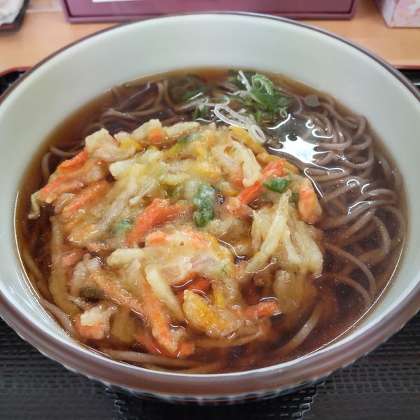 「かき揚げ（￥670）」@めん太郎 東根店の写真