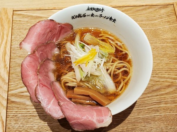 「YOSAKOI醤油 肉」@創業麺類元年 坂本龍馬が愛したラーメン食堂の写真