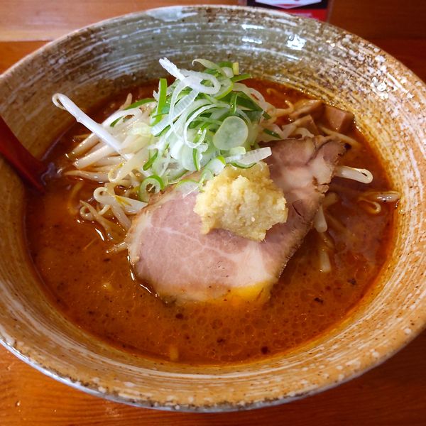 「辛味噌ラーメン(¥950)」@拉麺ひなたの写真