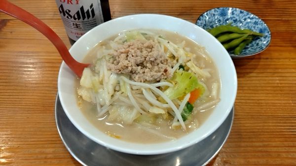 「鶏白湯_920円」@富士タンメン 三島広小路店の写真