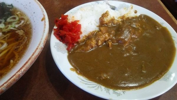 「カレーセット 1000円」@珍来 小岩南口店の写真