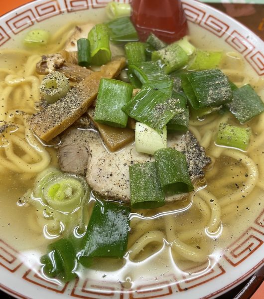 「塩ラーメン」@麺屋7.5Hz+ 梅田店の写真