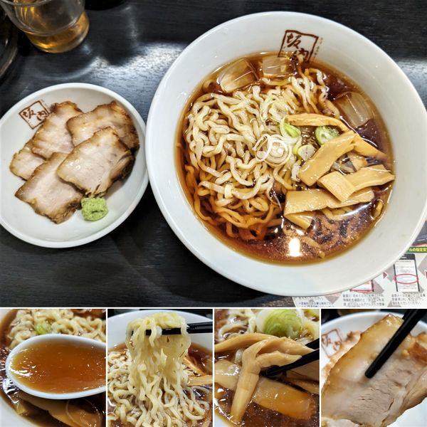 「和風冷やしラーメン　860円」@喜多方ラーメン 坂内 浅草店の写真