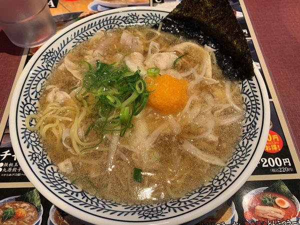 「熟成醤油肉そば」@丸源ラーメン 新鎌ケ谷店の写真
