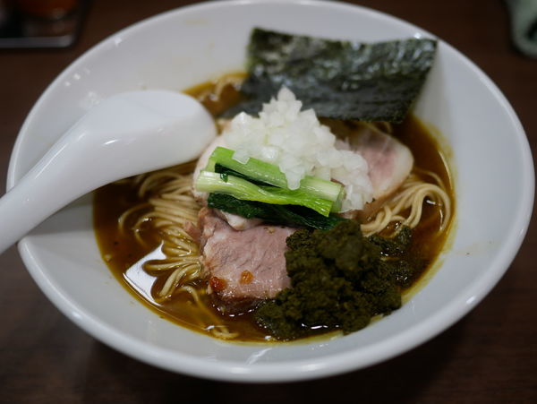 「限定 濃厚アワビラーメン」@煮干し中華そば 山形屋の写真