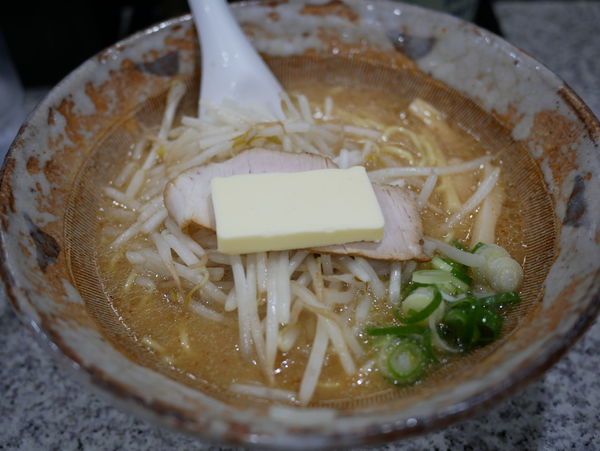 「みそバターラーメン 麺硬め」@八龍 千代田店の写真