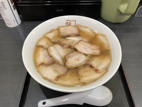「焼豚ラーメン」@喜多方ラーメン 坂内 京橋店の写真