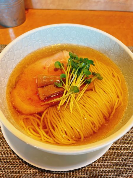 「塩煮干そば」@柴崎亭の写真