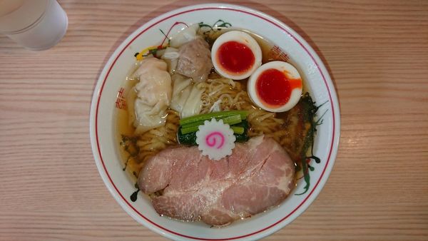 「ちょっとずつ白だしラーメン（1100円）中盛り（無料）」@水原製麺の写真
