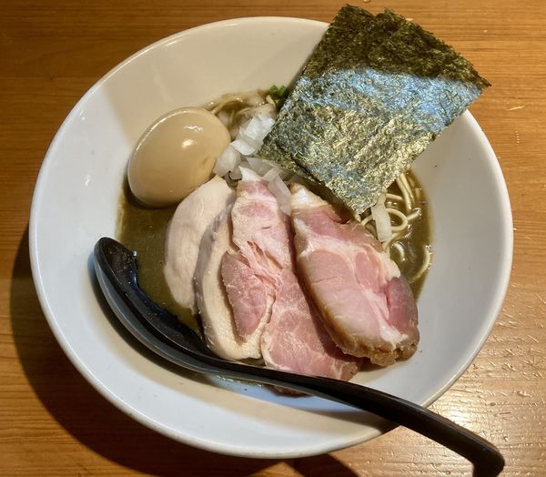 「特製濃厚蕎麦 1150円」@亀戸煮干中華蕎麦 つきひの写真