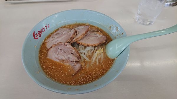 「みそチャーシュー麺」@くるまやラーメン 旭店の写真