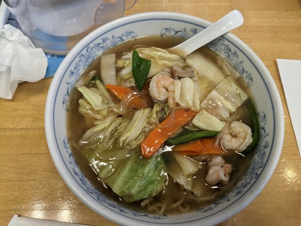 「うまにラーメン（）700円」@ぎょうざの満洲 新狭山駅店の写真