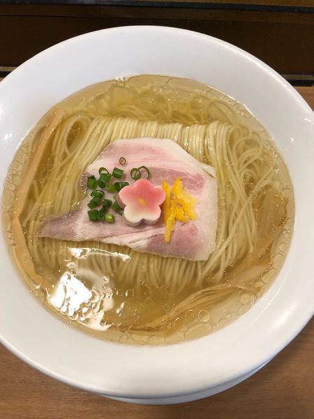 「鯛塩そば＋鯛茶漬け」@鯛塩そば 灯花 本店の写真