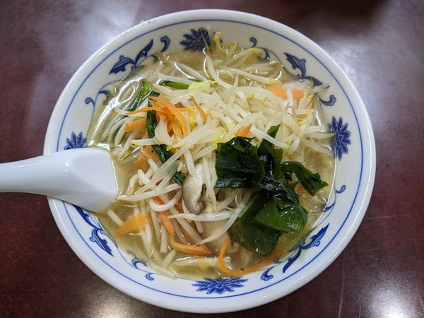 「タンメン：600円」@豊田屋の写真