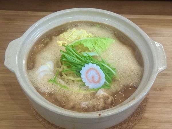 「正月限定・土鍋煮込みらぁめん味噌」@らぁめん 麺彩家の写真