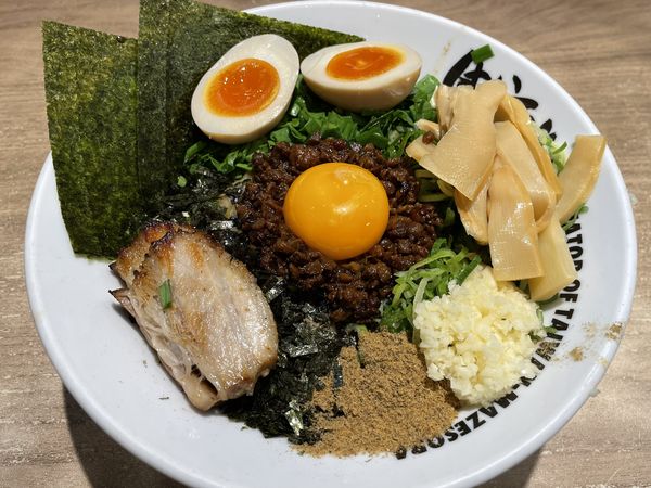 「DX台湾まぜそば極 ¥1350→¥1250」@台湾まぜそば はなび 東海荒尾店の写真