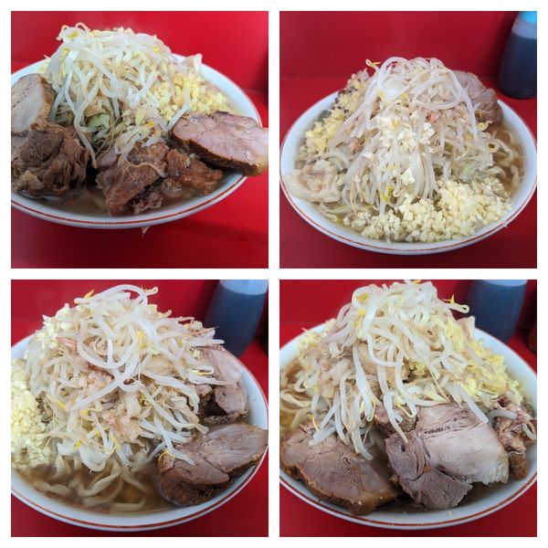 「大豚(全マシ)」@ラーメン二郎 大宮公園駅前店の写真