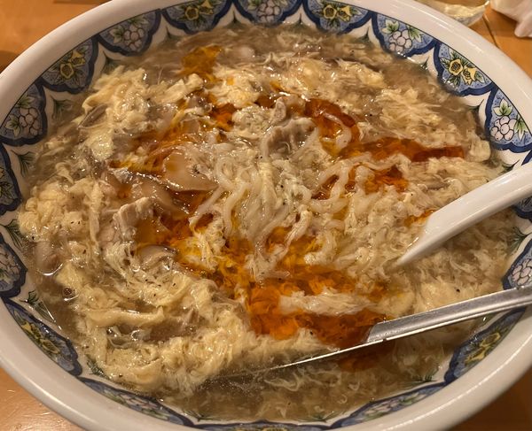 「酸辣湯麺」@揚州商人 松戸ニ十世紀ヶ丘店の写真