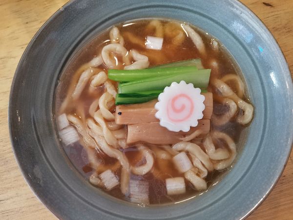 「だしそば＋自家製麺変更」@だしと麺 遊泳の写真