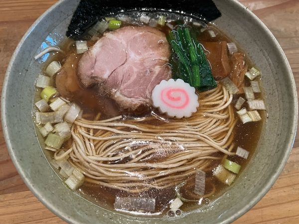 「だしそば 醤油」@だし・麺 未蕾の写真