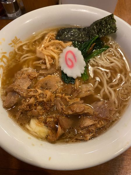 「白生姜ラーメン」@長岡生姜ラーメン しょうがの湯 渋谷総本店の写真