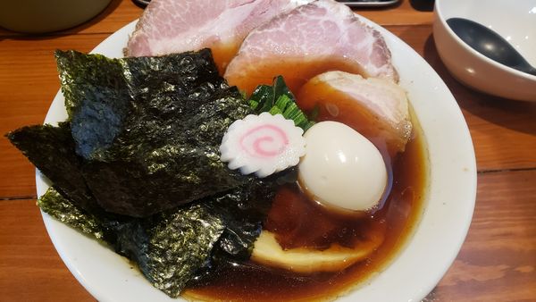 「特製特製中華そば」@麺屋 真心の写真