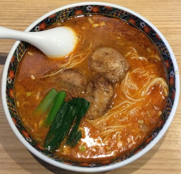 「厚切りチャーシュー担々麺 1,100円」@寿限無担々麺 上野店の写真