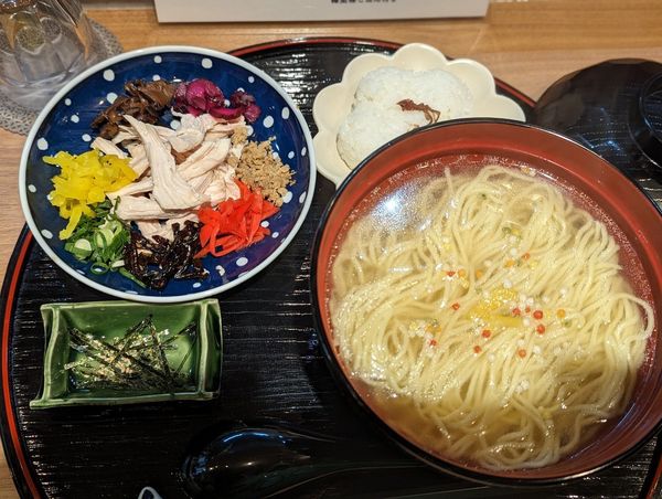 「正月限定彩り鶏soba鶏飯風」@鶏Soba Toraやの写真