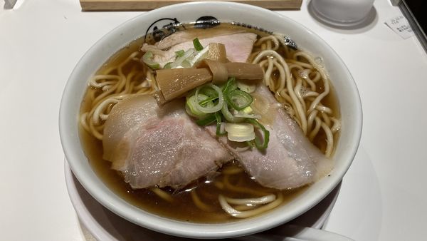 「あっさり煮干そば」@中華そば ひらこ屋 東京ラーメンストリート店の写真