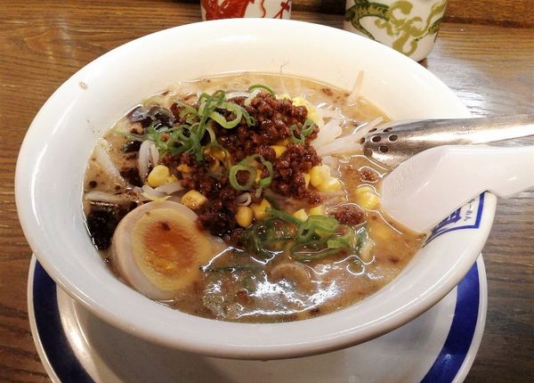 「ばりこく味噌(890円)」@風風ラーメン 本町店の写真