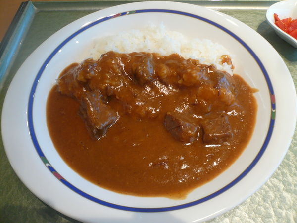 「ビーフカレー（辛口）」@ビューレストラン スカイラインの写真